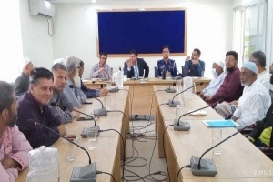 পবিত্র রমজান উপলক্ষে জগন্নাথপুরে আইনশৃঙ্খলা বিষয়ক সভা