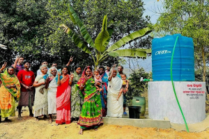 এমপি সৈয়দ মোঃ ফয়সলের উদ্যোগে চা বাগানে পানি সংকট নিরসনে গভীর নলকুপ স্থাপন