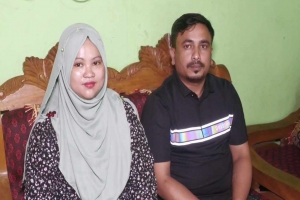 হবিগঞ্জে বিদেশি নববধূর আন্তরিকতায় মুগ্ধ সবাই 
