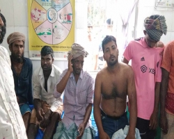 দিরাইয়ে দুই গ্রামবাসীর রক্তক্ষয়ী সংঘর্ষে আহত অর্ধশতাধিক 