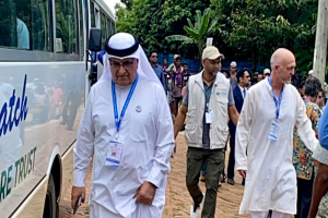সম্মেলনের শেষ দিন রো হি ঙ্গা ক্যাম্প ঘুরে দেখলেন অতিথিরা