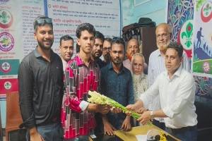 গোয়াইনঘাটে মুক্ত স্কাউট গ্রুপের নবাগত রোভারদের ওরিয়েন্টেশন