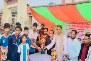কুলাউড়ায় ফুটবল টুর্নামেন্ট সম্পন্ন