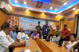 লাখাইয়ে দূর্গাপুজা উৎসব: আইনশৃঙ্খলা কমিটির বিশেষ সভা