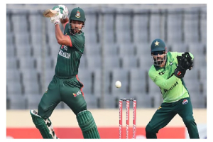 তানজিদ-নাজমুলের জুটি গড়ার চেষ্টা, ২৫ ওভারে বাংলাদেশের সংগ্রহ ১৩৮/১