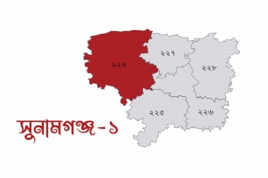 সুনামগঞ্জ-১ আসনে নৌকার দাপট, ধারে কাছে নেই স্বতন্ত্র 