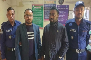 বড়লেখা সাবেক পৌর কাউন্সিলরসহ গ্রে প্তা র ২ 