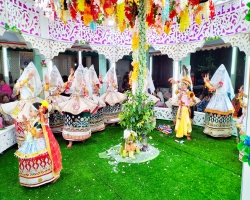 কমলগঞ্জে বর্ণাঢ্য আয়োজনে শেষ হলো মণিপুরীদের রাসলীলা উৎসব