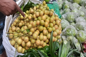 মৌসুমি ফলের দামে আ গু ন, লটকনের কেজি ২৫০