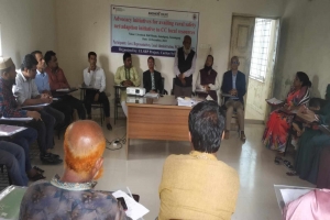 জামালগঞ্জে কারিতাস বাংলাদেশের অ্যাডভোকেসি সভা