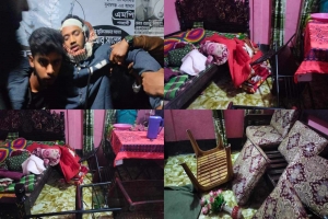 দোয়ারাবাজারে একাতারা প্রতীকের প্রার্থীর মিছিলে হামলা-ভাংচুর, আহত ৬