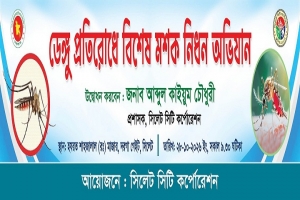 ডে/ঙ্গু প্রতিরোধে সিলেটে শুরু হচ্ছে বিশেষ মশক নি/ধন অভিযান