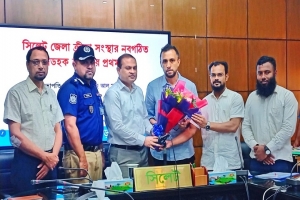 সিলেট জেলা ক্রীড়া সংস্থার এ্যাডহক কমিটির প্রথম সভা অনুষ্ঠিত