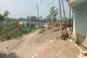 ছাতকে সরকারি রাস্তা দ*খল করে বাড়ি নির্মাণের অ*ভিযোগ