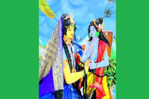 ভজন-কীর্তনে মুখর শচীমাতা স্মৃতি তীর্থ, হাজার প্রদীপে আলোকিত বড়গাঁও