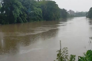 ধলেশ্বরীর পানি বৃদ্ধি:লাখাইয়ে বন্যার আশঙ্কা