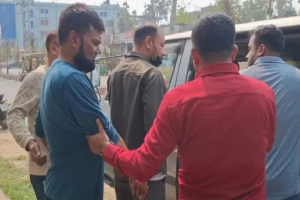 ওসিকে ফোনে গালাগাল: বাহুবল উপজেলা বিএনপি সভাপতি তুষার আটক