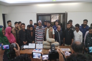 হবিগঞ্জে বিশেষ অভিযানে গ্রেপ্তার ৩৩