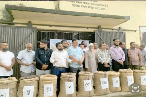 জগন্নাথপুরে অভ্যন্তরীণ বোরো ধান সংগ্রহ অভিযানের উদ্বোধন