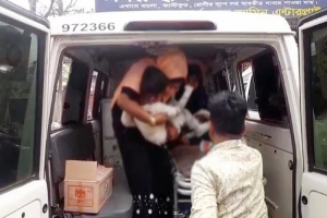 গ্যাস সিলিন্ডারের আগুনে শিশুসহ ৯ জন দগ্ধ