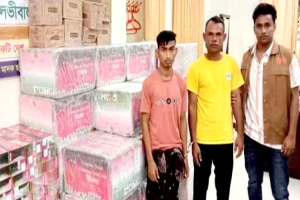 মৌলভীবাজারে ডি বি র অ ভি যা নে ৪৯ লাখ টাকার ভা র তী য় পণ্য জ ব্দ