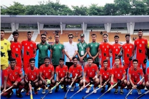 এএইচএফ কাপ হকি: হেসেখেলেই ফাইনালে বাংলাদেশের যুবারা