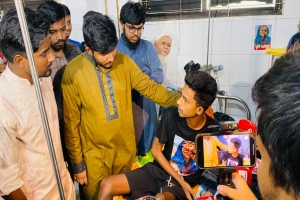 চিকিৎসা না পেলে আবার জুলাই হবে : পঙ্গু হাসপাতালে আ*হতদের হুঁ শি য়া রি