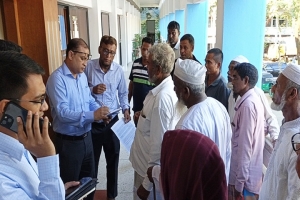 বিশ্বনাথে অপরিকল্পিত খাল খনন বন্ধের দাবিতে স্মারকলিপি বিশ্বনাথে অপরিকল্পিত খাল খনন বন্ধের দাবিতে স্মারকলিপি