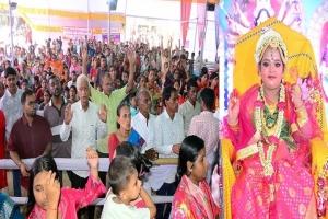 দক্ষিণ সুরমায় মহাষ্টমীতে কুমারী পূজা, ভক্তদের ঢল দক্ষিণ সুরমায় মহাষ্টমীতে কুমারী পূজা, ভক্তদের ঢল