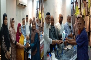 মানবতার টানে এক ছাতার নিচে সবাই, সমাজসেবায় মানবিক ফাউন্ডেশনের মতবিনিময় সভা ও সংবর্ধনা