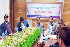  সাংবাদিকদের সাথে নবাগত ইউএনওর মতবিনিময়
