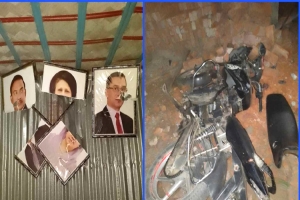 মাধবপুরে বি এন পি র দুই গ্রুপের সং ঘ র্ষে আ*হত ৩০