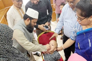 মৌলভীবাজারে ভিটামিন ‘এ’ প্লাস ক্যাম্পেইন