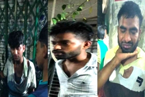 ৪ চাঁ দা বা জ কে হাতেনাতে ধরে পু লি শে দিল জনতা