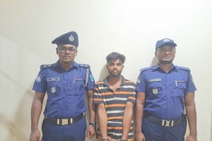 মাধবপুরে সা জা প্রা প্ত আসামি গ্রে ফ তা র 