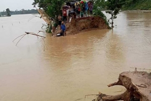টানা বর্ষণে মাধবপুরে ব্যাপক ক্ষয়ক্ষতি
