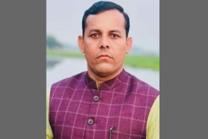 শান্তিগঞ্জে সাবেক ভাইস চেয়ারম্যান নুর হোসেন কা রা গা রে