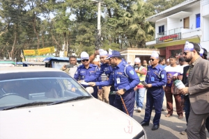 মৌলভীবাজারে ট্রাফিক সপ্তাহ শুরু