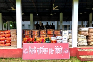সিলেটে সোয়া ২ কোটি টাকার চো'রাচা'লানির পণ্য জ'ব্দ