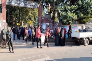 মৌলভীবাজার কেন্দ্রে কেন্দ্রে যাচ্ছে ব্যালট পেপার ও ভোটার সরঞ্জামাদি