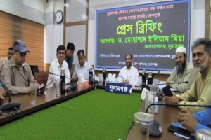 সুনামগঞ্জে বন্যার শ*ঙ্কা, তিন অধিদপ্তরের ছুটি বাতিল