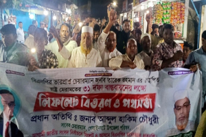 সিলেট-৪ আসনে মনোনয়ন নিয়ে তৃণমূলের আশা-আকাঙ্ক্ষার প্রতি সুবিচার করবে দল - আব্দুল হাকিম চৌধুরী