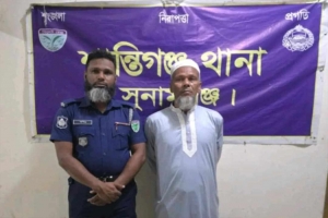শান্তিগঞ্জে আ.লীগের উপদেষ্টা ছোয়াব আলী গ্রে ফ তা র 