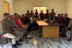 জগন্নাথপুর উপজেলা বিএনপি ও পৌর বিএনপির উদ্যোগে এক সভা
