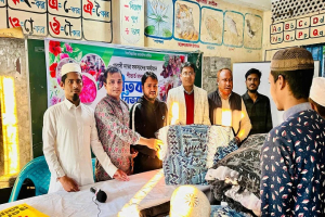 মহান বিজয় দিবসে শী*তার্ত মানুষের পাশে দাঁড়াল, বড়লেখা মানবসেবা সংস্থা