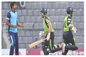 নাসুমের ঘূর্ণিতে বি*ধ্বস্ত নোয়াখালী, সহজ জয় সিলেট টাইটান্সের