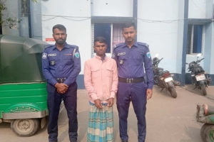 লাখাইয়ে ক্ষিতীশ সরকার হ ত্যা মামলার আসামি  গ্রে ফ তা র