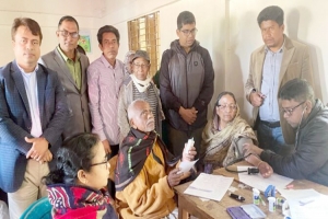 কমলগঞ্জে ১ হাজার রোগীকে বি না মূ ল্যে চক্ষু চিকিৎসা প্র দা ন