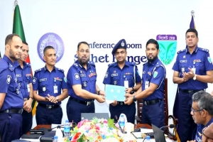 সিলেট রেঞ্জের শ্রেষ্ঠ ওসি আমিনুল ইসলাম