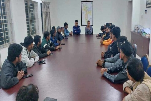 সাংবাদিকদের সাথে জুড়ী থানার নবাগত ওসির মতবিনিময় 